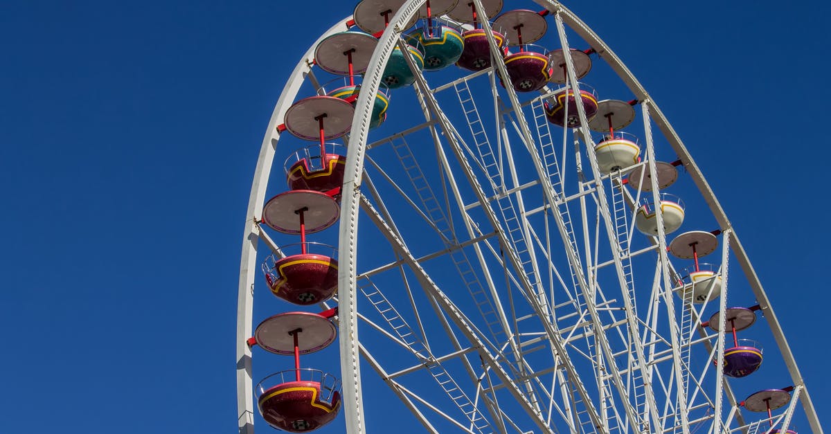 Free Spin Wheel refreshes in 28 days? - Low angle big Ferris wheel in amusement park spinning against cloudless blue sky Free Spin Wheel refreshes in 28 days? - Low angle big Ferris wheel in amusement park spinning against cloudless blue sky