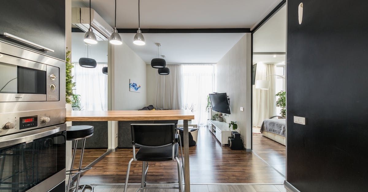 Furnished Studio Apartment - Do eviscerators work? - Modern kitchen with built in appliances in spacious apartment Furnished Studio Apartment - Do eviscerators work? - Modern kitchen with built in appliances in spacious apartment