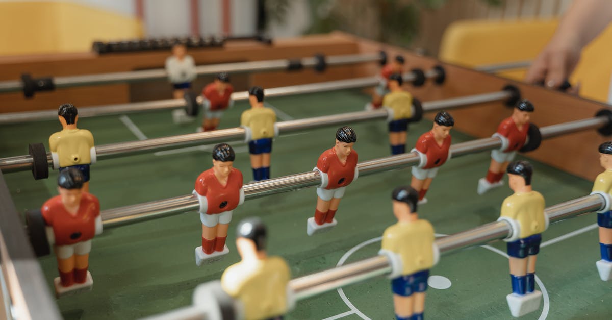 Game compatibility list? - Red White and Green Foosball Table