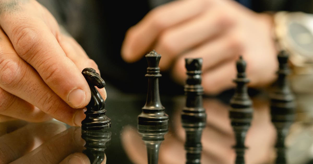 Game owner and Resident Representative is moving to their own Switch, what's left behind? - Photo of a Person's Hand Holding a Chess Piece