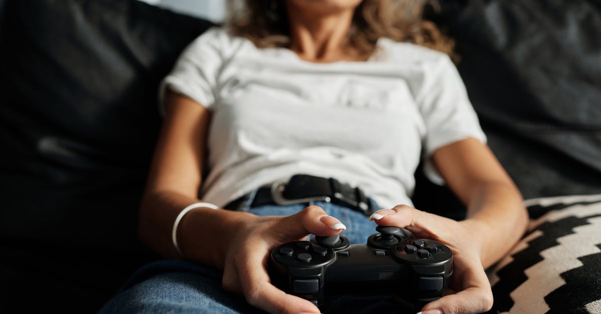 Gamepad left analog stick is not sensitive - Photo Of Woman Using Game Controller Gamepad left analog stick is not sensitive - Photo Of Woman Using Game Controller