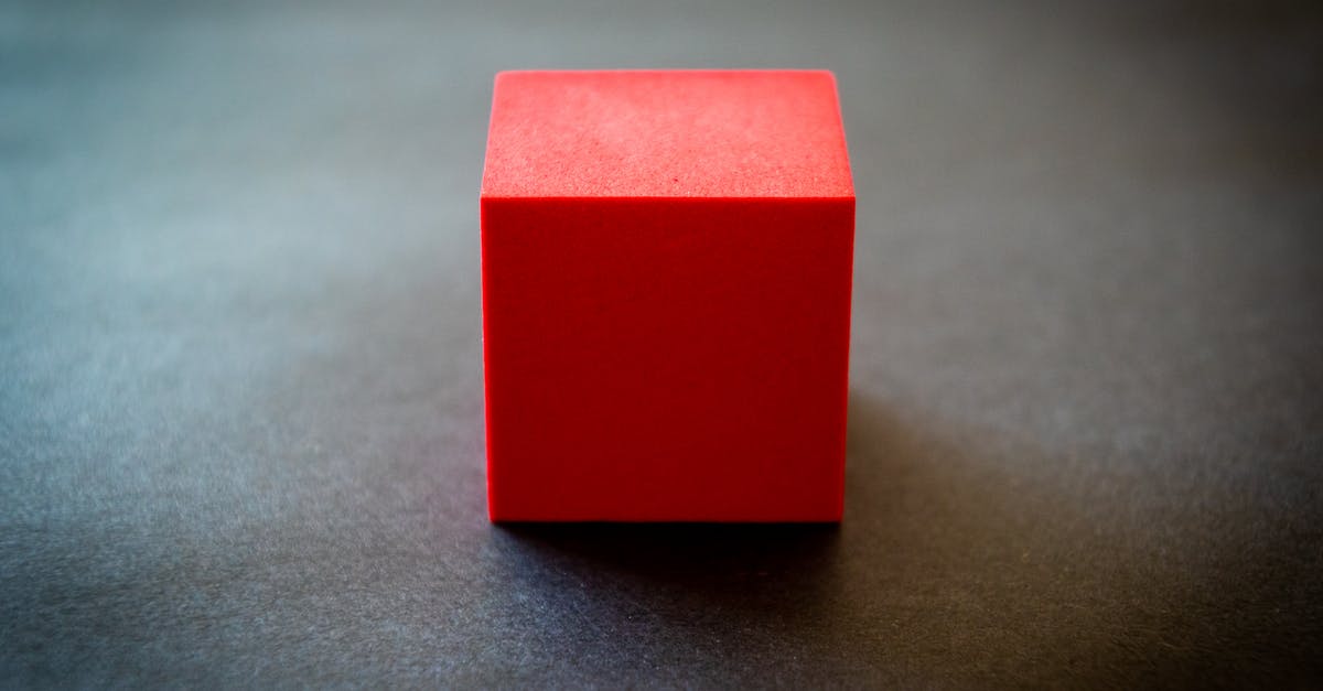 Games rendering red foam all over objects - Red Cube