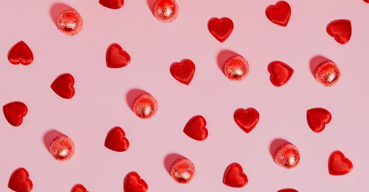 Games rendering red foam all over objects - Hearts and Candy Against Pink Background Games rendering red foam all over objects - Hearts and Candy Against Pink Background