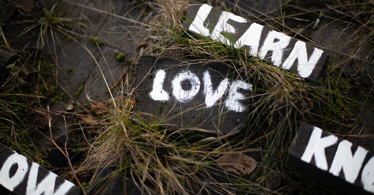 Generating huge text with blocks - Learn and Love Paint on Soil Surrounded Grass Generating huge text with blocks - Learn and Love Paint on Soil Surrounded Grass