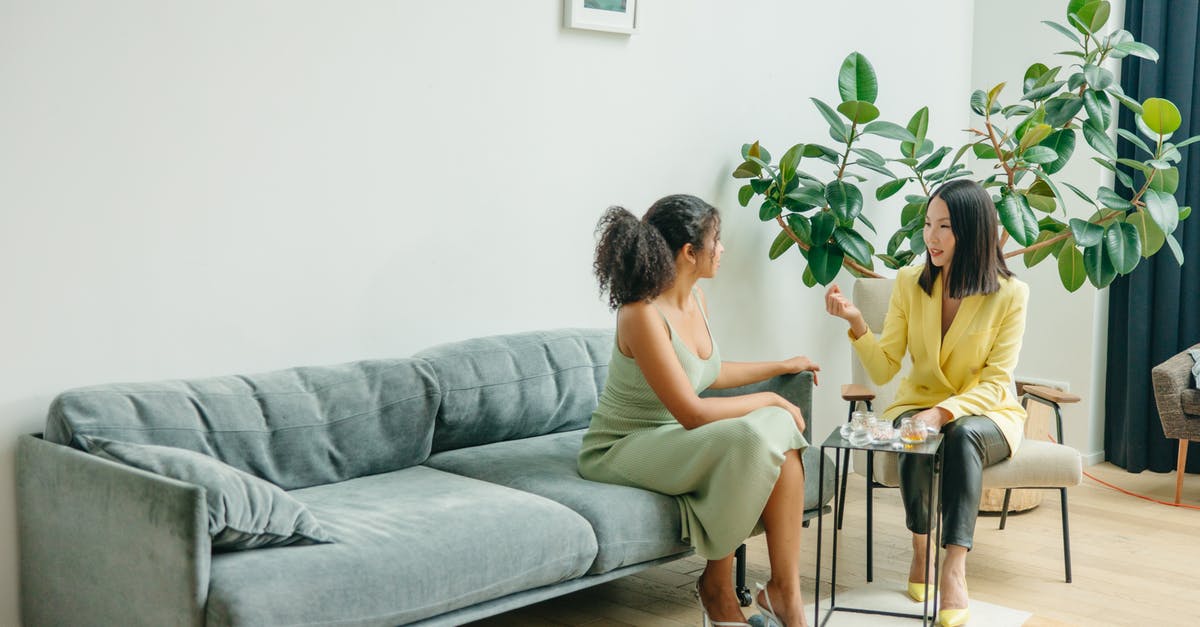 Getting More Health - 2 Women Sitting on Gray Couch
