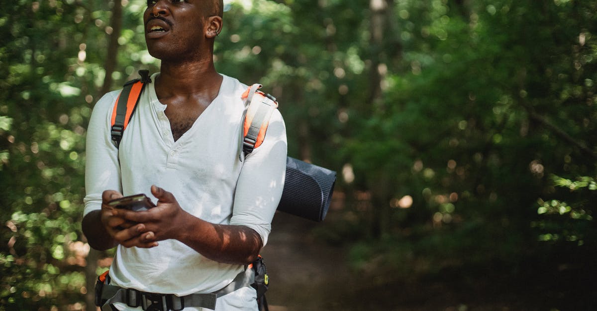 Gps not registering - Black man got lost with smartphone in forest