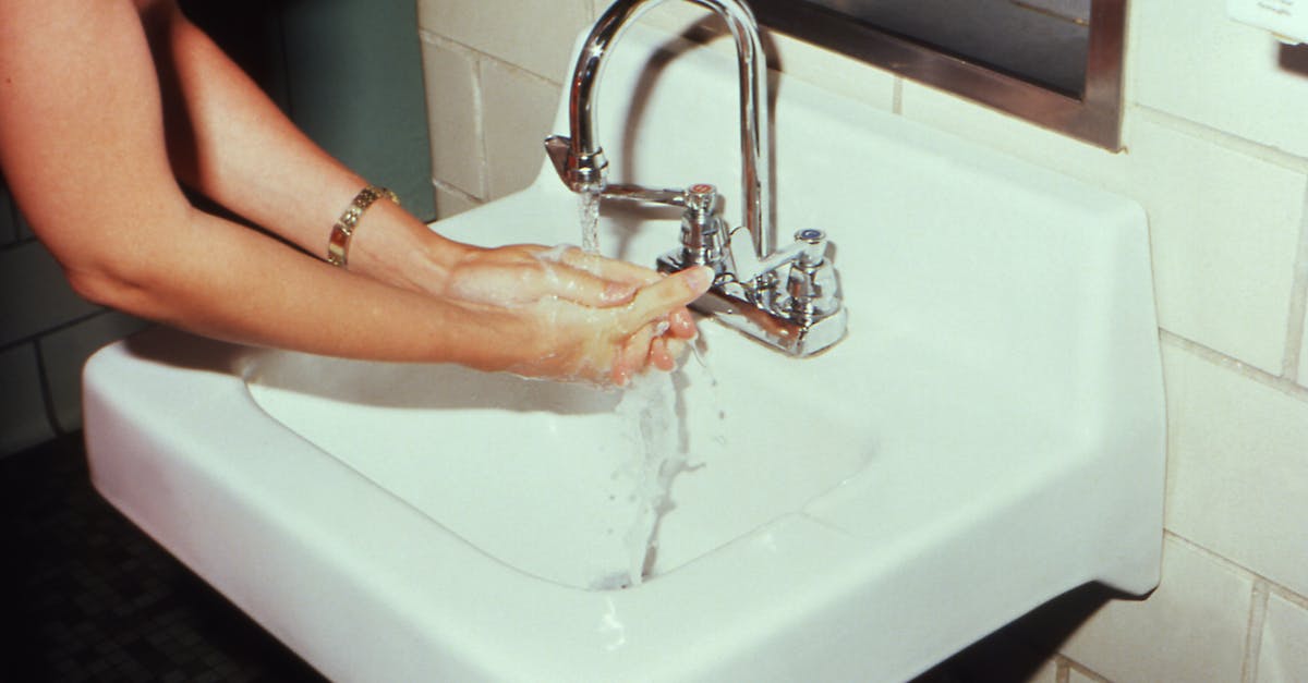 Granny Rags, Slackjaw, and Clean Hands - Person Washing Hands on Sink Granny Rags, Slackjaw, and Clean Hands - Person Washing Hands on Sink
