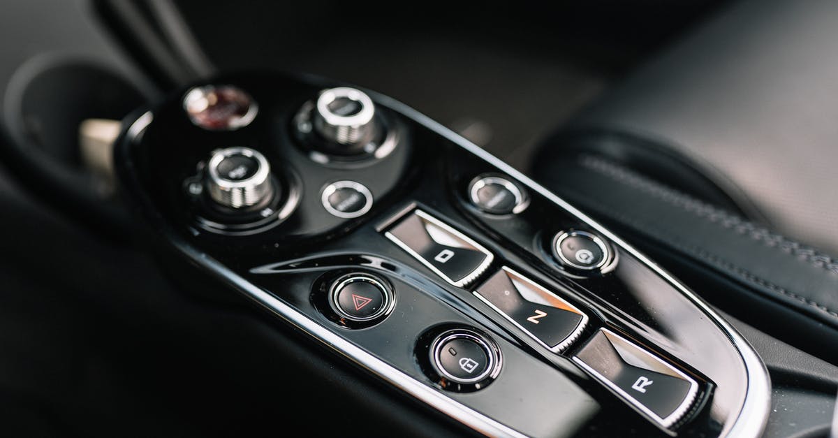 GT 710 Overclocking - Close-up of the Gear Selector of a 2021 McLaren GT GT 710 Overclocking - Close-up of the Gear Selector of a 2021 McLaren GT