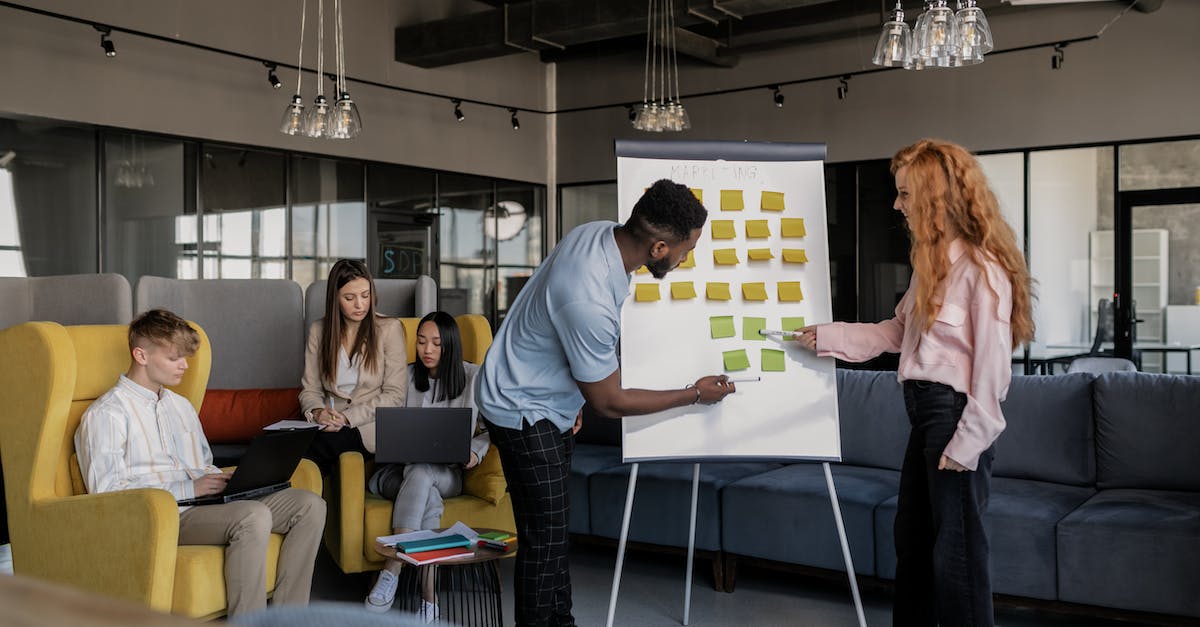 Harrison Jones and its usage - A Man and a Woman Having a Discussion Over a Board with Post Its Harrison Jones and its usage - A Man and a Woman Having a Discussion Over a Board with Post Its