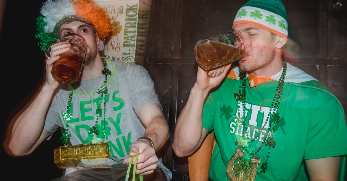 Have you ever encountered a minesweeper level where just luck is involved? [duplicate] - Delighted young friends wearing Irish national symbols emerald green hat and party wig in flag colors and necklace and neon green glow sticks drinking beer while enjoying Saint Patrick Day celebration