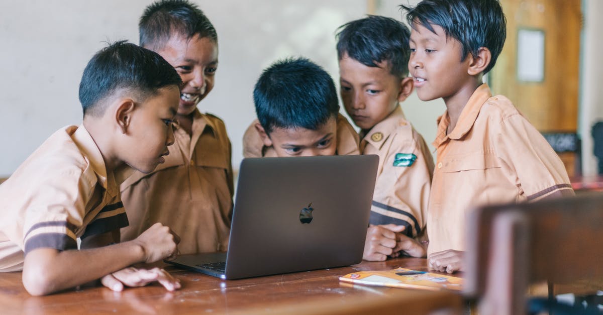 Having trouble joining friends world in Minecraft PE using wifi - Boy Using Silver Macbook Indoors Having trouble joining friends world in Minecraft PE using wifi - Boy Using Silver Macbook Indoors
