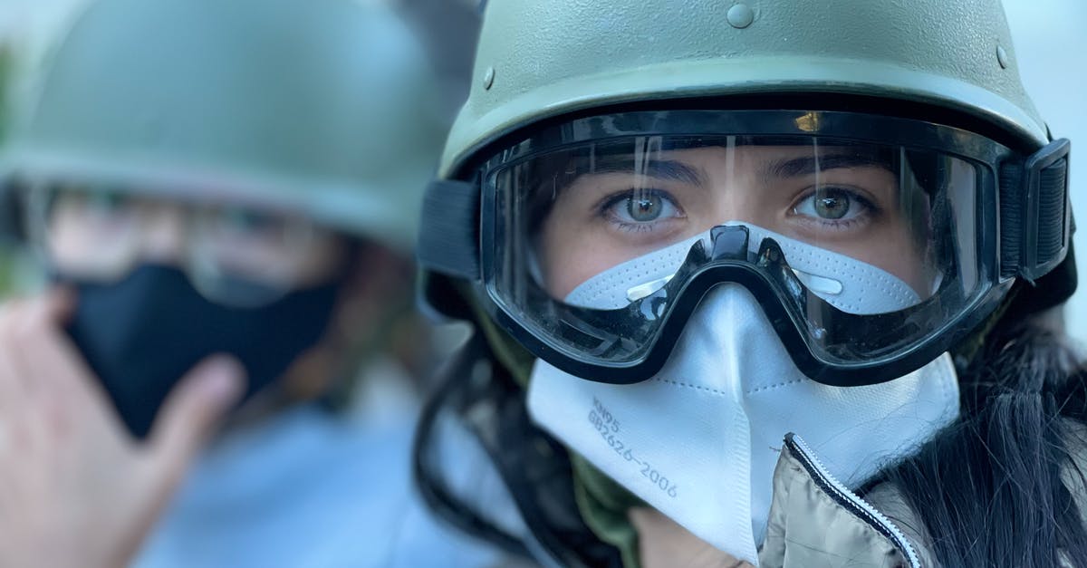 Helmet headshot protection for face shot? - Woman Wearing Helmet and Goggles while Seriously Looking at the Camera Helmet headshot protection for face shot? - Woman Wearing Helmet and Goggles while Seriously Looking at the Camera