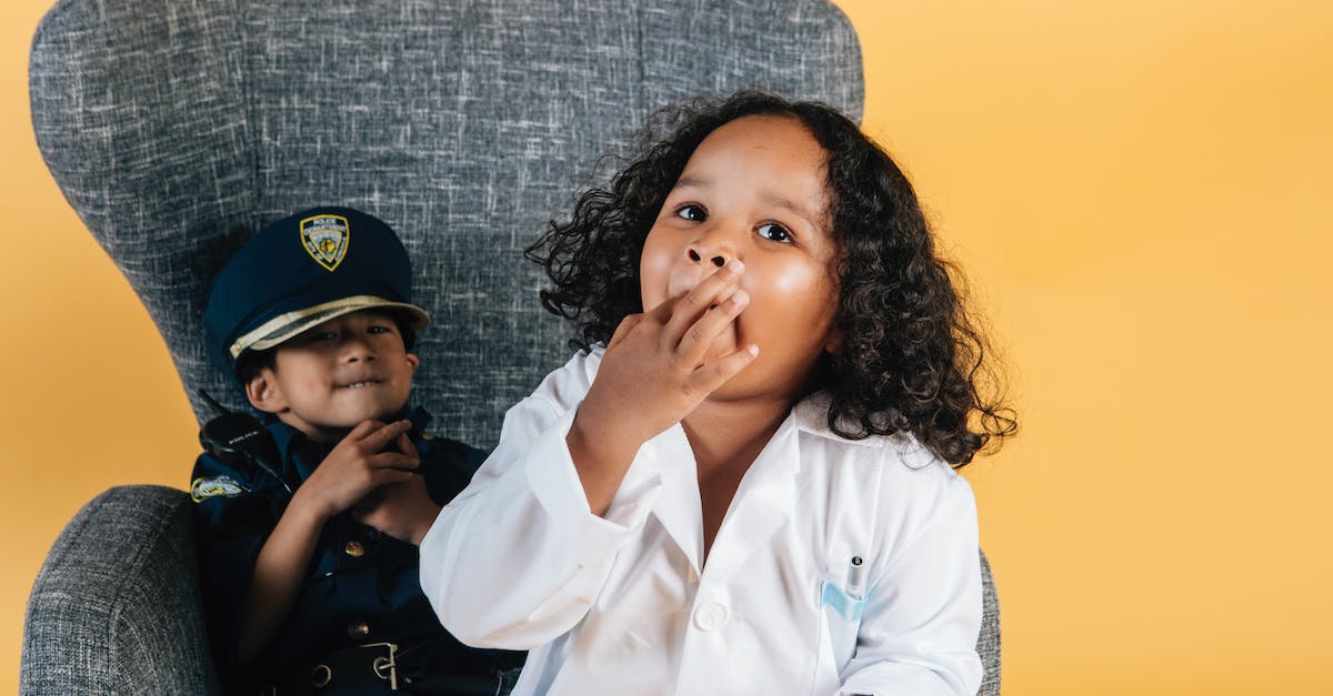 Help finding a Minecraft friend on whatever server that I don't play on or know [closed] - Children in job costumes playing together in studio