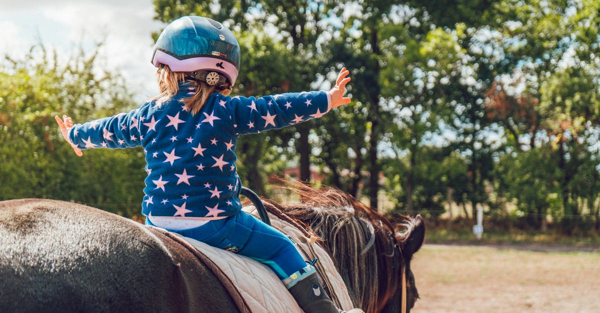 Horse Riding Combat - Girl Riding Black Horse Horse Riding Combat - Girl Riding Black Horse
