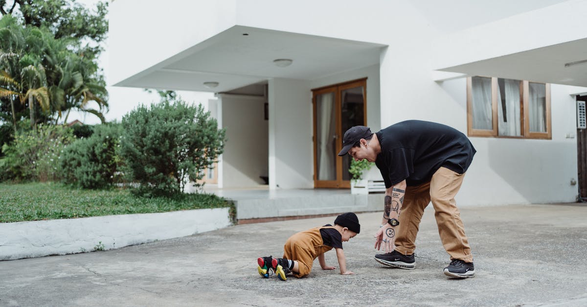 Houses keep catching fire, why? - Father Catching his Son who Fell on the Ground Houses keep catching fire, why? - Father Catching his Son who Fell on the Ground