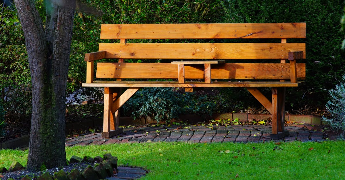 How am I supposed to put out fires? - Wooden Bench in Garden
