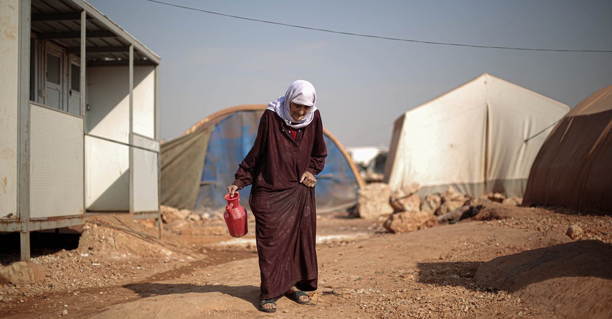 How are the rewards for Warzone Firefight determined? - Elderly Woman Walking Through Campsite in Warzone in Syria