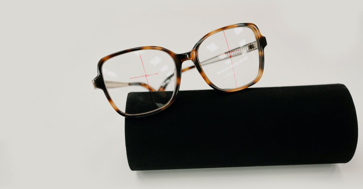 How can I change this file to only be the lens flare shaders? - Case under modern spectacles with ornamental plastic frame and flares on lens on white background How can I change this file to only be the lens flare shaders? - Case under modern spectacles with ornamental plastic frame and flares on lens on white background