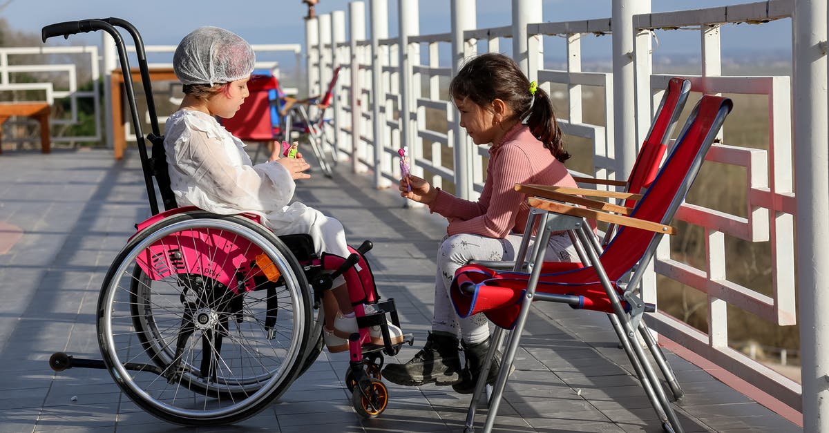 How can I disable Quick Chat in Among Us on the Nintendo Switch? - Girl in wheelchair talking with friend