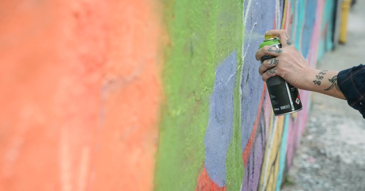 How can I easily find parts? - Anonymous artist painting graffiti on street How can I easily find parts? - Anonymous artist painting graffiti on street