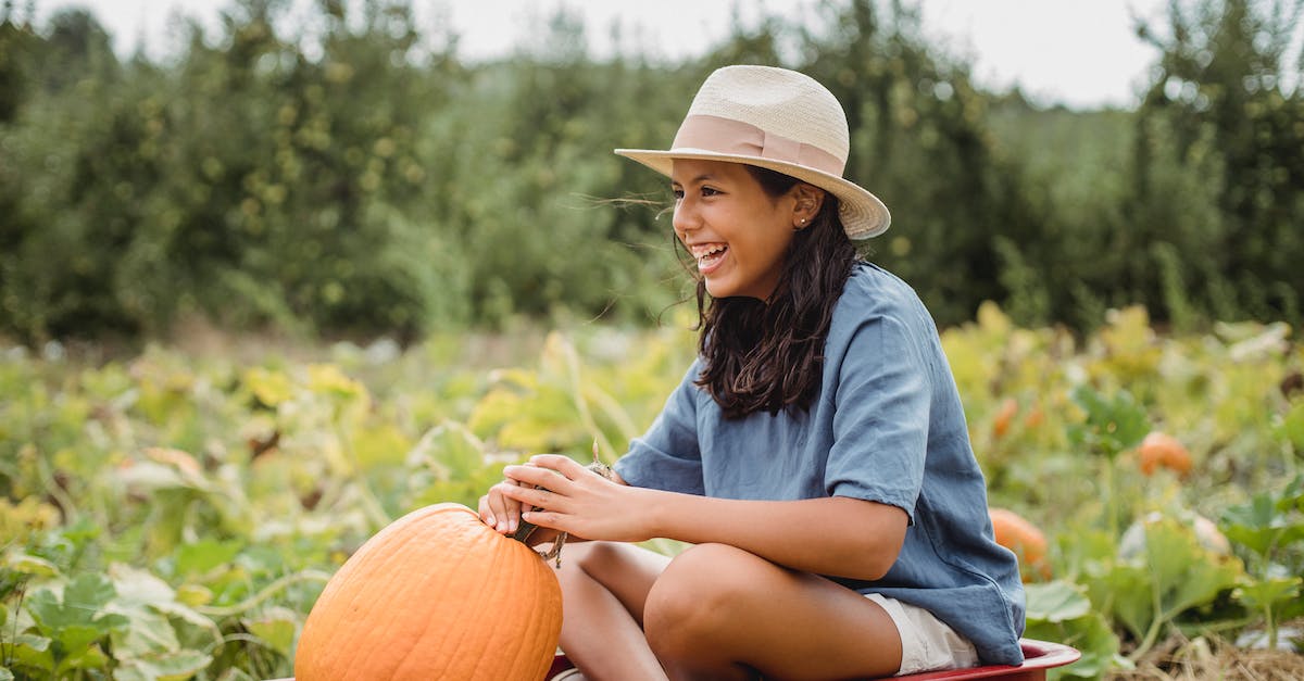 How can I find big content to delete on my PS3? - Happy ethnic girl with big pumpkin sitting with crossed legs in garden cart near plants while looking forward on farmland How can I find big content to delete on my PS3? - Happy ethnic girl with big pumpkin sitting with crossed legs in garden cart near plants while looking forward on farmland