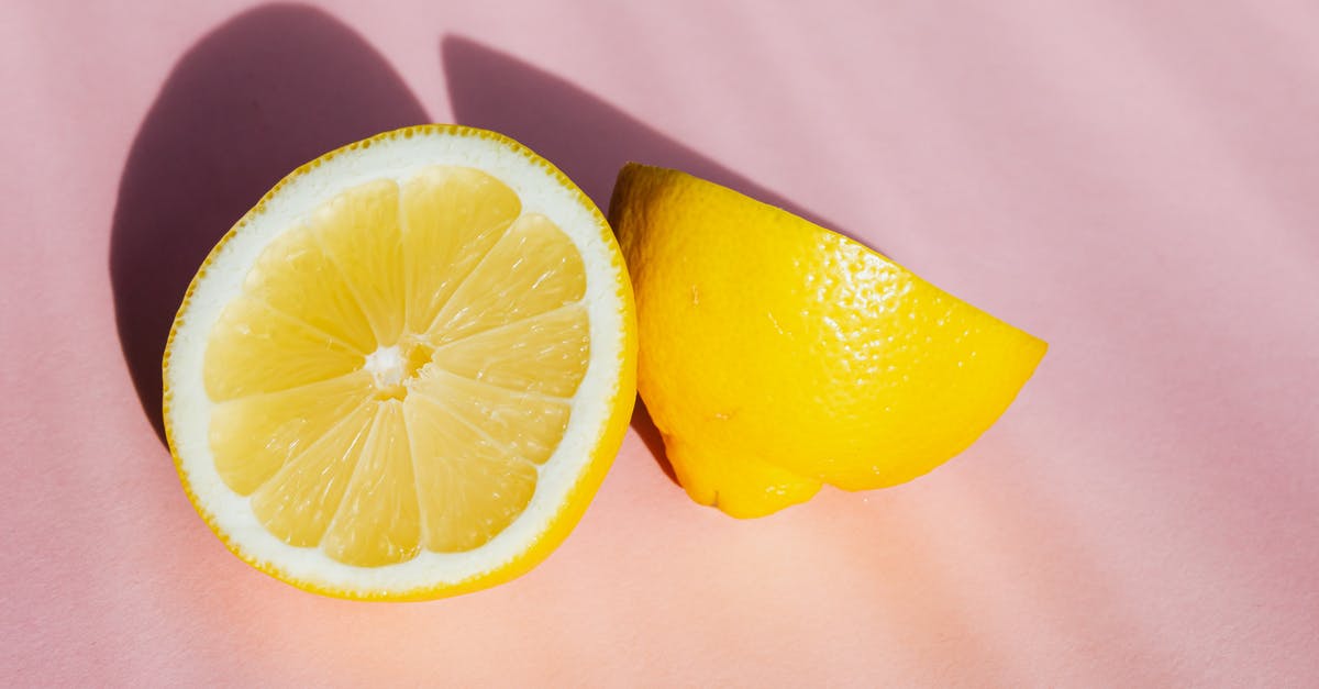 How can I get more than one piece of salvage from enemy mechs? - Top view of halves of fresh juicy lemon composed on pink background in sunbeams