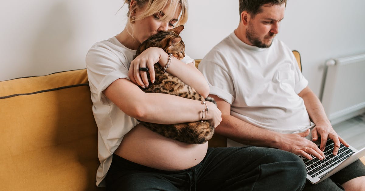 How can I get this pregnant woman to work? [duplicate] - Pregnant Woman Kissing a Cat