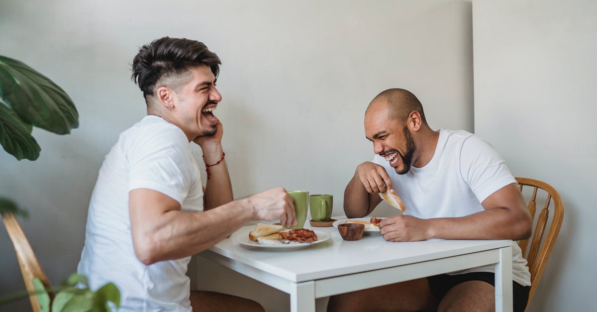 How can I have two profiles, with two skins, in Minecraft? [duplicate] - Two Friends Sitting at Table and Having Fun at Breakfast