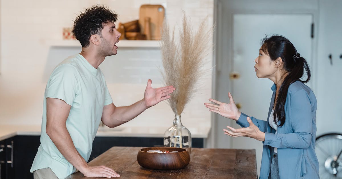 How can I keep my Kings from fighting each other? - A Couple Talking while Arguing