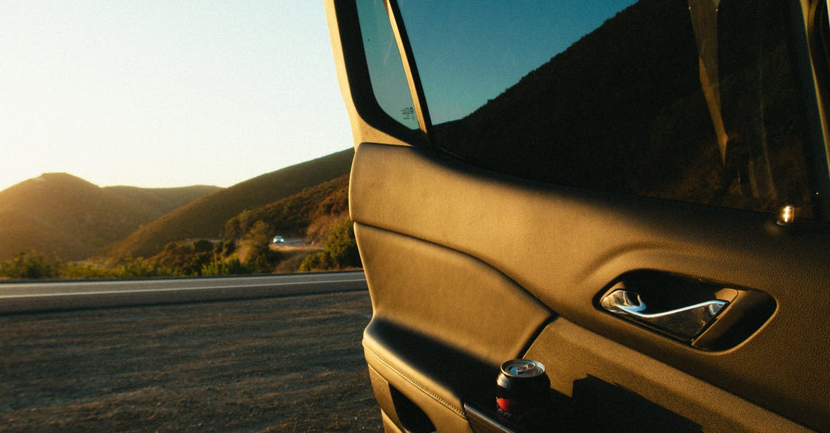 How can I make an automatic door that opens for me only? - Car With Opened Door Near Road