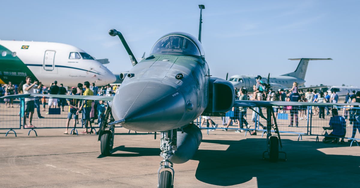 How can I make my air force more effective? - Gray Fighter Jet on Airstrip