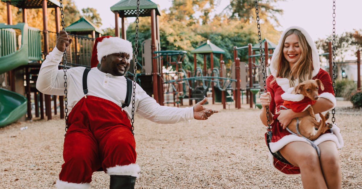 How can I put humanity on Santa's naughty list? - Man And Woman In Santa Outfit Sitting on Swing How can I put humanity on Santa's naughty list? - Man And Woman In Santa Outfit Sitting on Swing