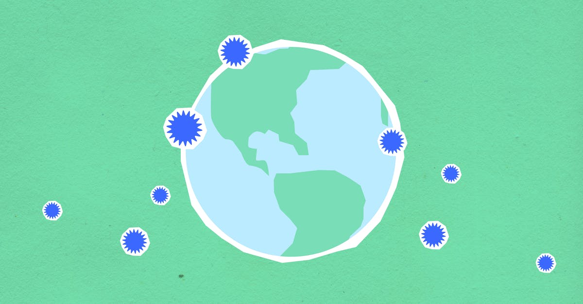 How can I save the world from the spread of Hallow and Corruption/Crimson? - Top view of decorative paper illustration of Earth with round shaped microbes diffusing during COVID 19 pandemic on green background