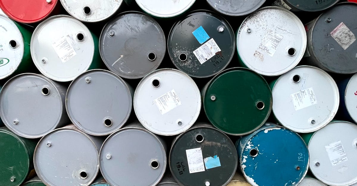 How can I stack my Gems on Steam? - Colorful Gasoline Barrels in Stack