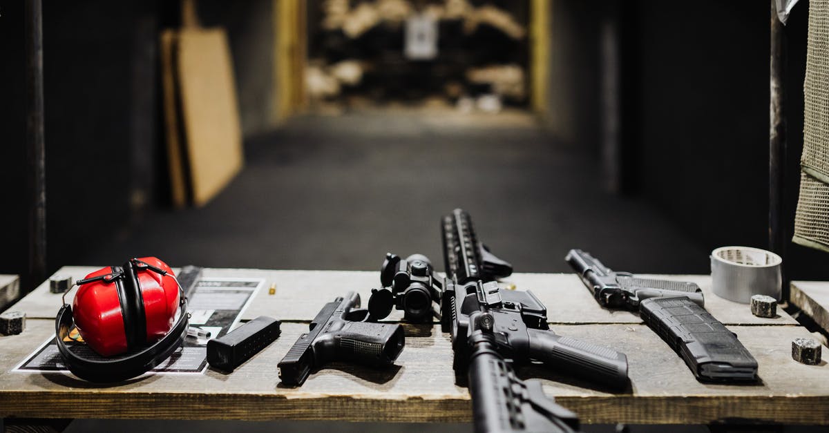 How can I tell if something is in weapons range? - Weapons on a Table