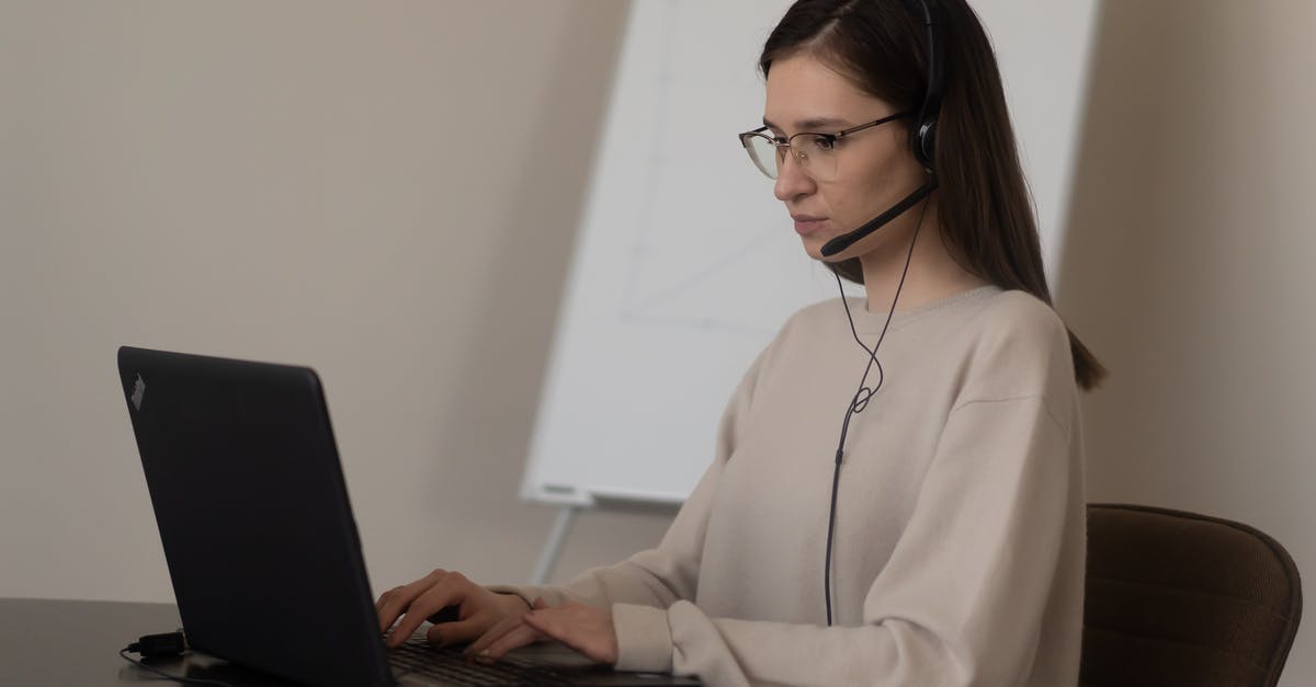 How can I use a 3.5mm Headphone jack as mic only and have a usb headset as output only - Serious young woman in casual outfit with eyeglasses sitting on chair at table and working on laptop with headphones with microphone near whiteboard in bright workplace How can I use a 3.5mm Headphone jack as mic only and have a usb headset as output only - Serious young woman in casual outfit with eyeglasses sitting on chair at table and working on laptop with headphones with microphone near whiteboard in bright workplace