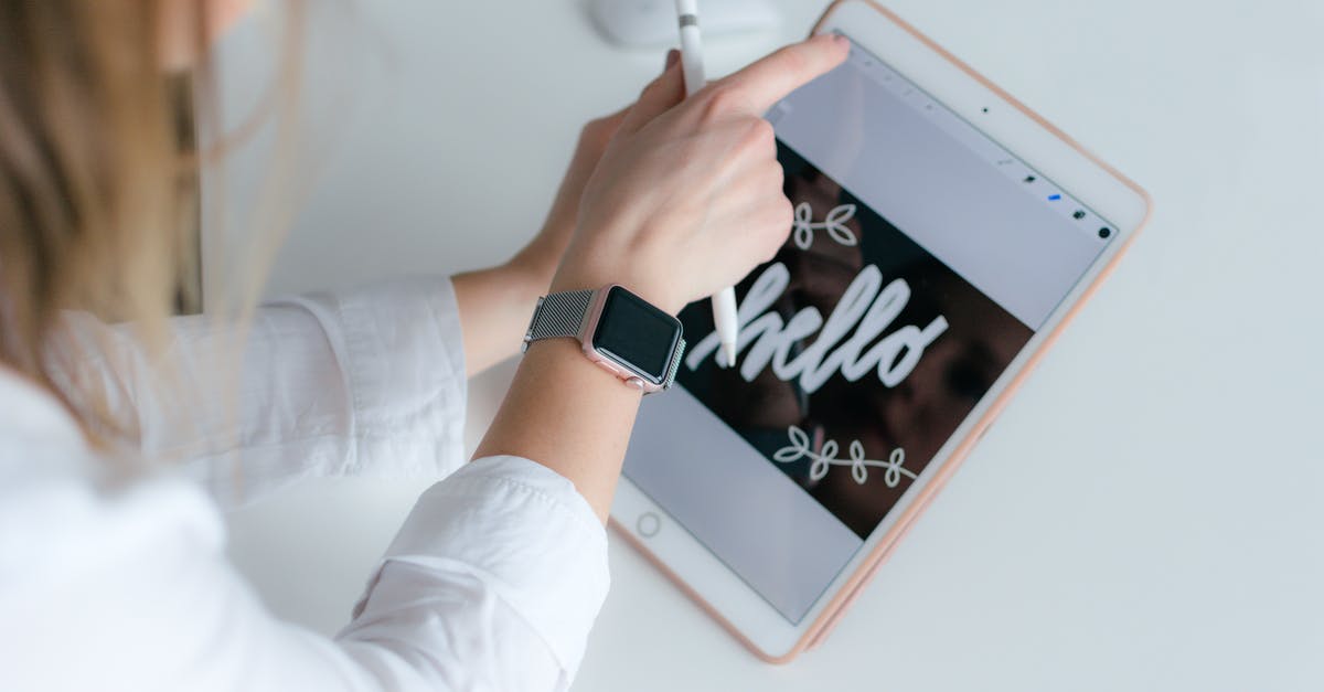 How can I view equipped artifact details in the Heroes III iPad app? - Woman With Applewatch Holding Gold Ipad and Apple Pencil