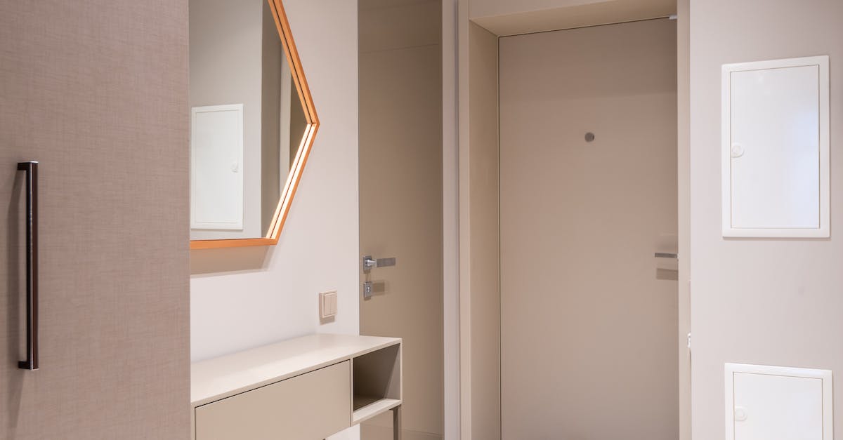 How can one switch between symmetry modes in space plane hangar? - Entrance door against modern passage with furniture in house How can one switch between symmetry modes in space plane hangar? - Entrance door against modern passage with furniture in house