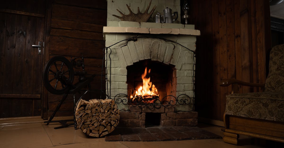 How Do Doors Keep Fire from Spreading? - Brown and Black Fireplace With Fire