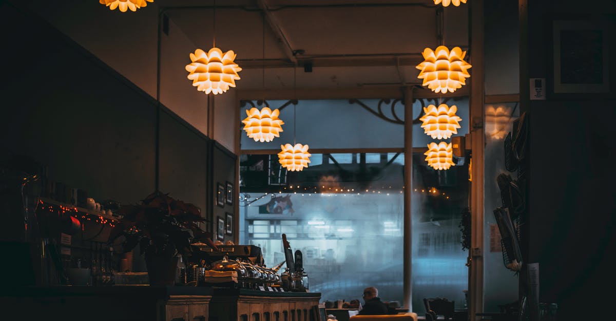 How do Faulty Lamps work? - Restaurant Interior How do Faulty Lamps work? - Restaurant Interior