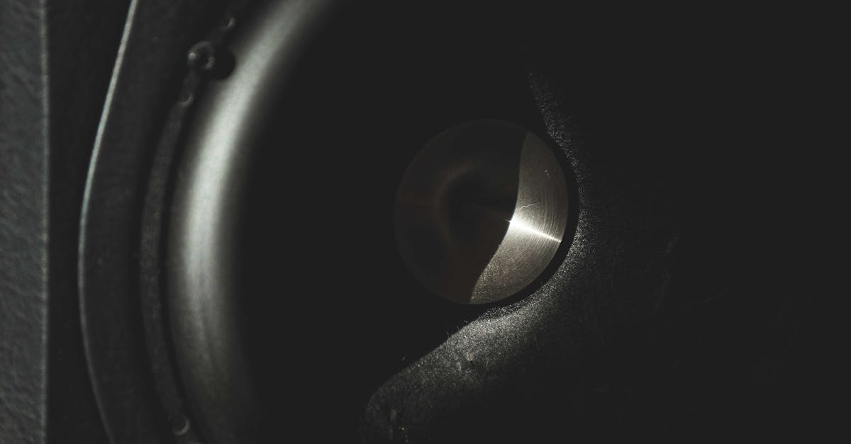 How do I beat Volcano? [closed] - Closeup of black round sound acoustic speaker for playing loud music and sounds