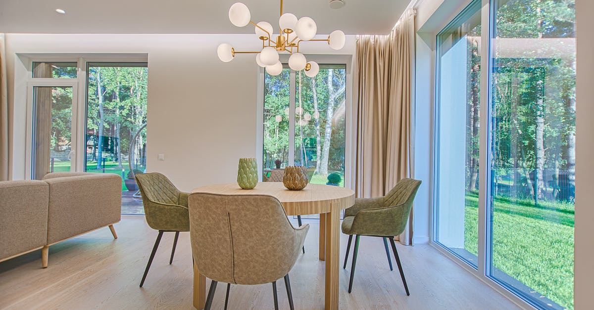 How do I change/move my dining table/bed? - Round Brown Wooden 5-piece Dining Set in Room