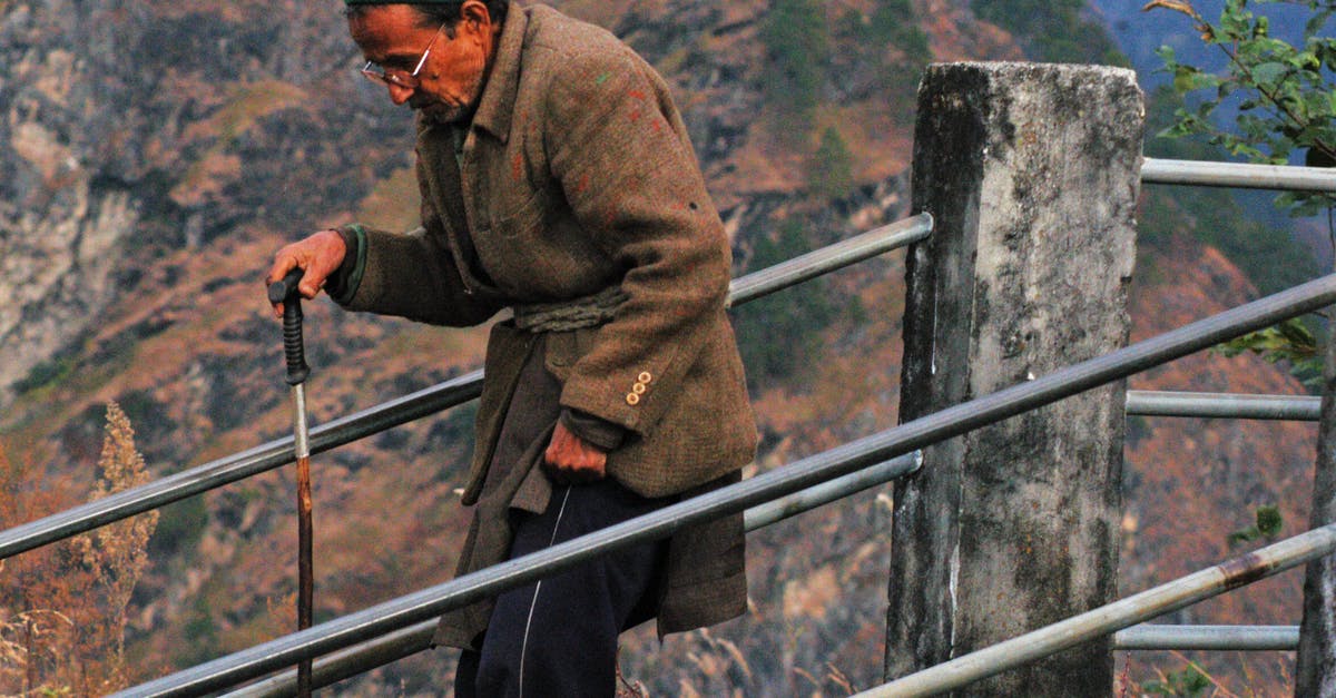 How do I climb stairs? - Person Wearing Black Pants How do I climb stairs? - Person Wearing Black Pants