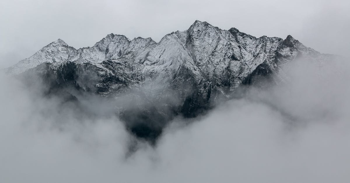 How do I climb the Broadway church? - Landscape Photography of Mountains Covered in Snow