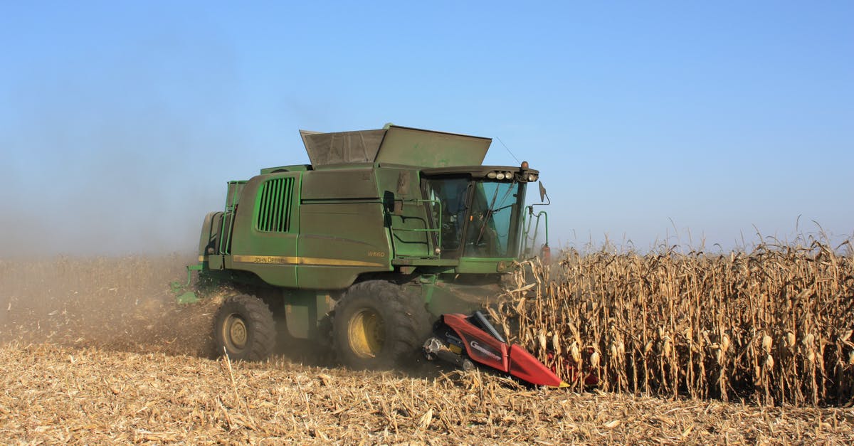 How do I combine weapons with special characteristics? - Combine Harvesting on a Cropland