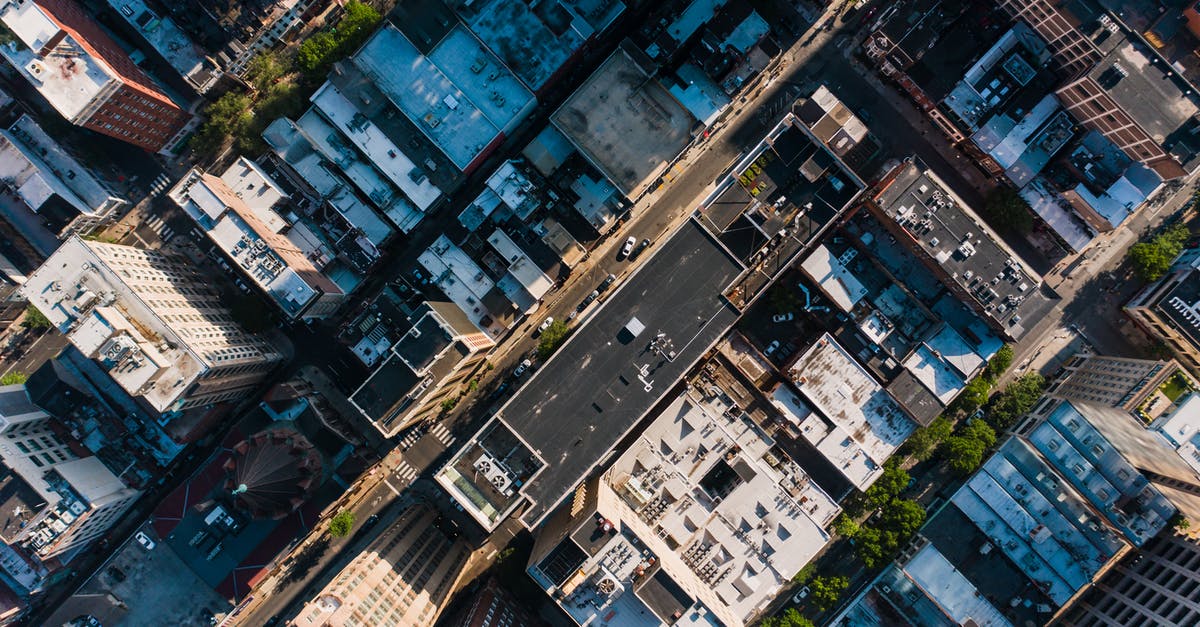 How do I easily move a complex structure? - Aerial view of typical apartment buildings with automobiles driving along road in residential district How do I easily move a complex structure? - Aerial view of typical apartment buildings with automobiles driving along road in residential district