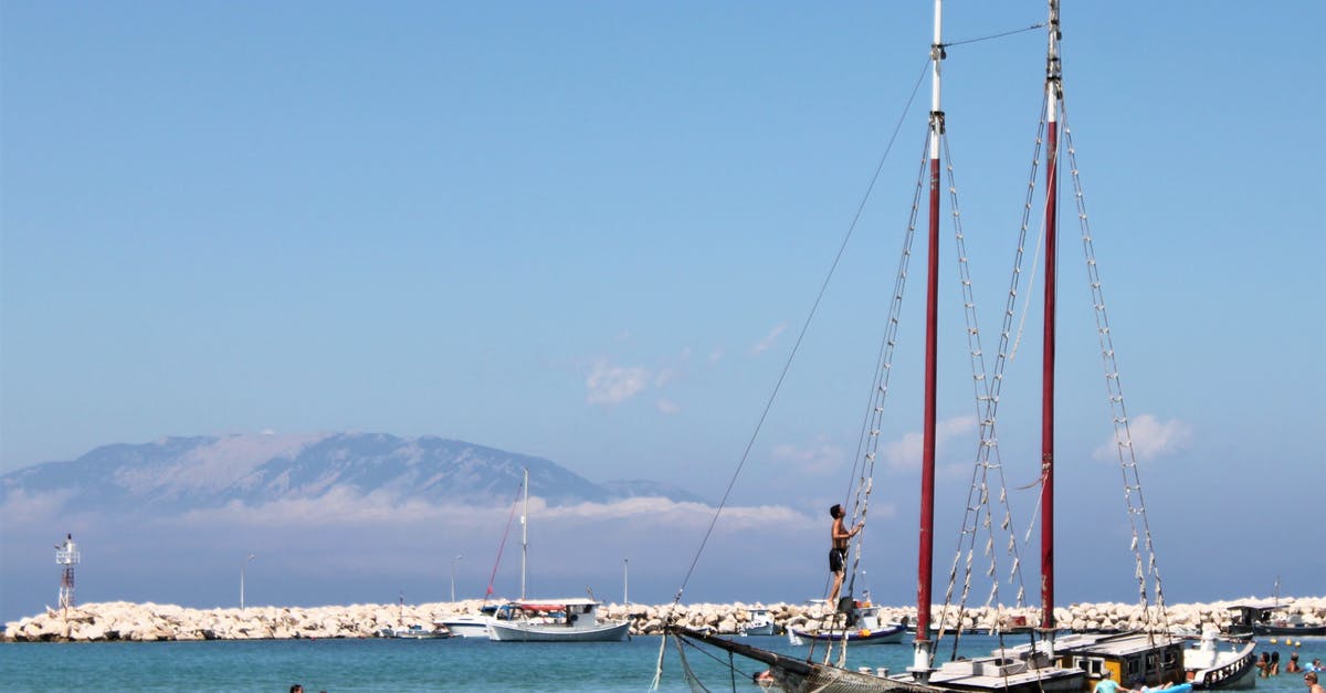 How do I escape the sinking ship in Chapter 15? - White Sail Boat on Sea