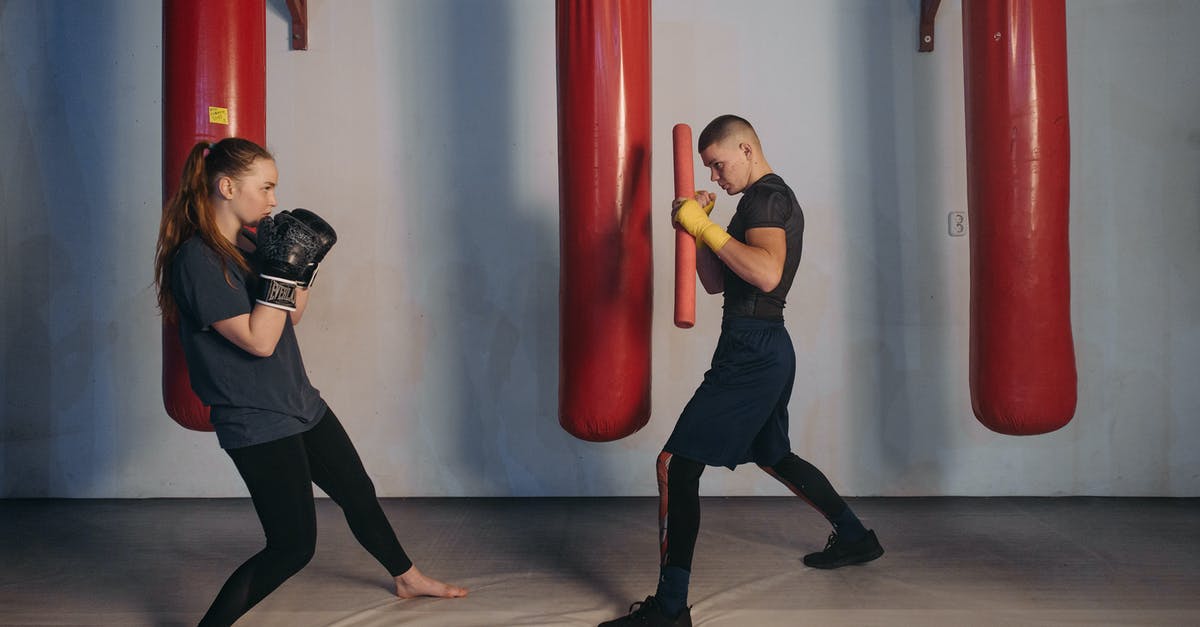 How do I fight Alghouls effectively? - Woman Training Boxing with a Man