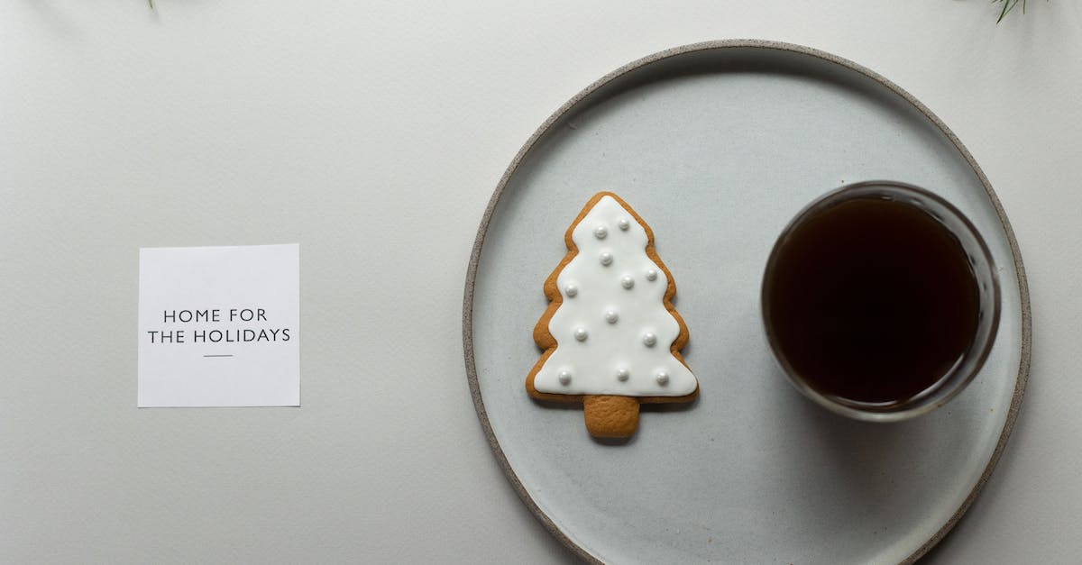 How do I get a green tag in clash of clans in the newest update of 2015 [duplicate] - Layout of round plate with cup of coffee gingerbread cookie placed on gray background with Home for the holidays on postcard