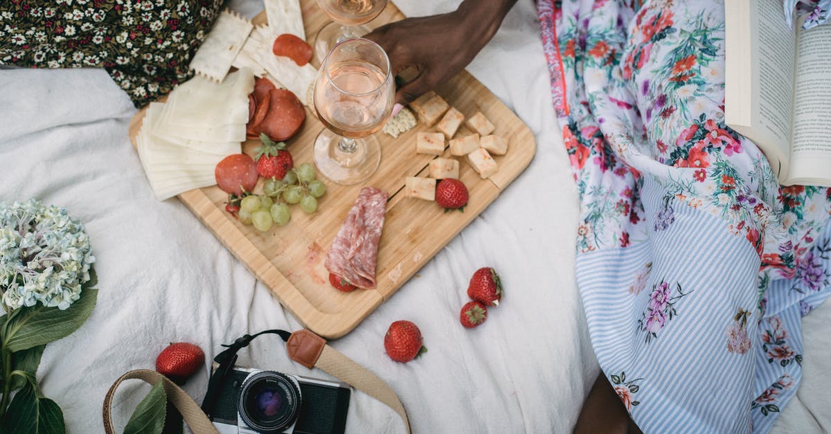How do I get a strawberry? - Hand Getting Food on the Wooden Tray 